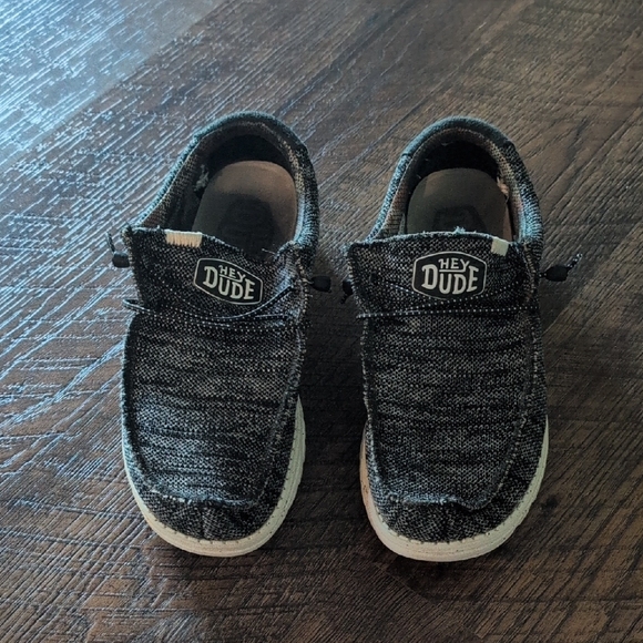 Hey Dude Men's Charcoal Slip-On Loafers - Picture 2 of 4